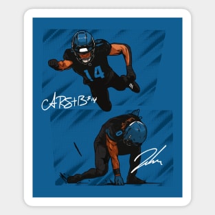 Jahmyr Gibbs Amon-Ra St. Brown Lions Superheroes Magnet